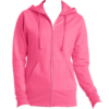 Front Zip Hoodie with Hood Logo - Image 3